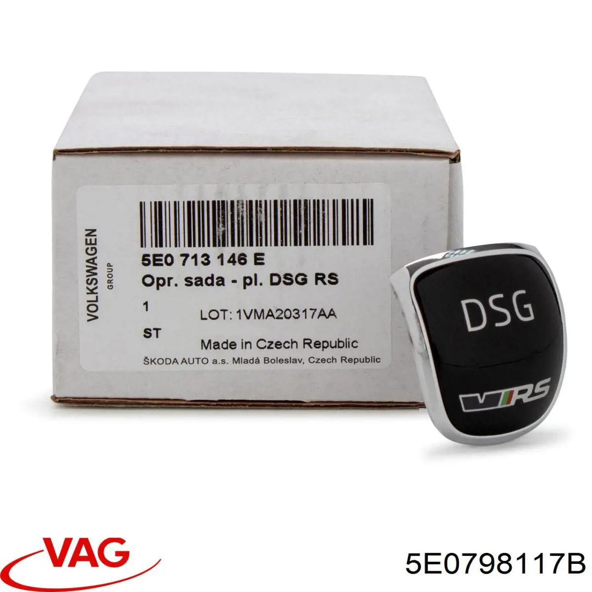  VAG 5E0798117B ціна, від 26.57 USD