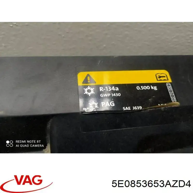 Облицювання радіатора VAG 5E0853653AZD4 ціна, від 50.90 USD