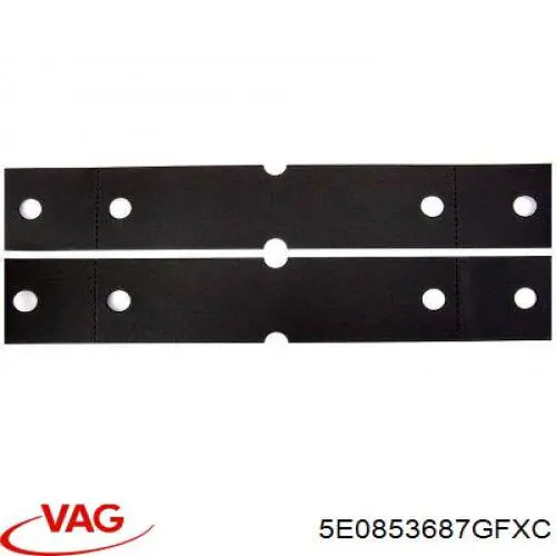 Емблема на кришку багажника, фірм.значок VAG 5E0853687GFXC ціна, від 48.06 USD