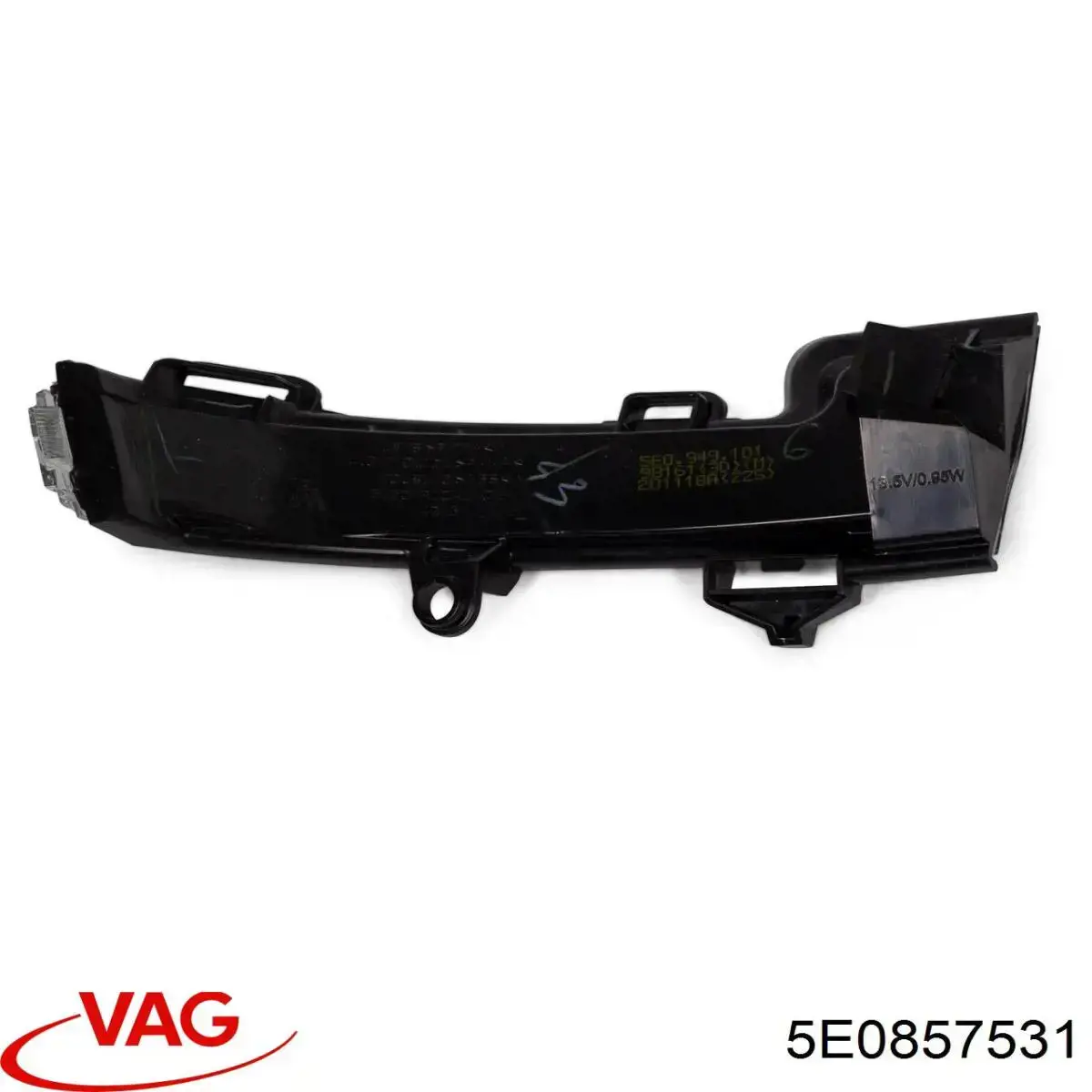 Корпус дзеркала заднього виду 5E0857531 VAG