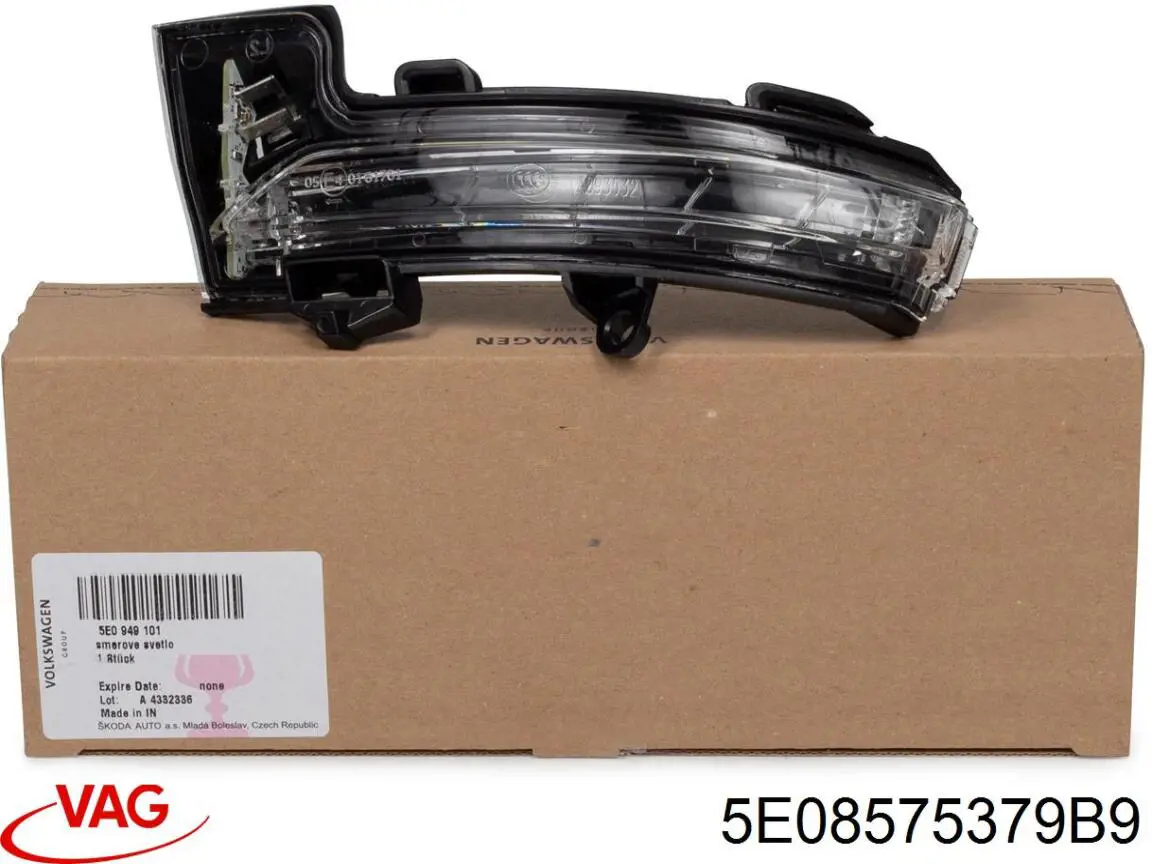 Накладка лівого бокового дзеркала TYC 33200622 ціна, від 10.69 USD