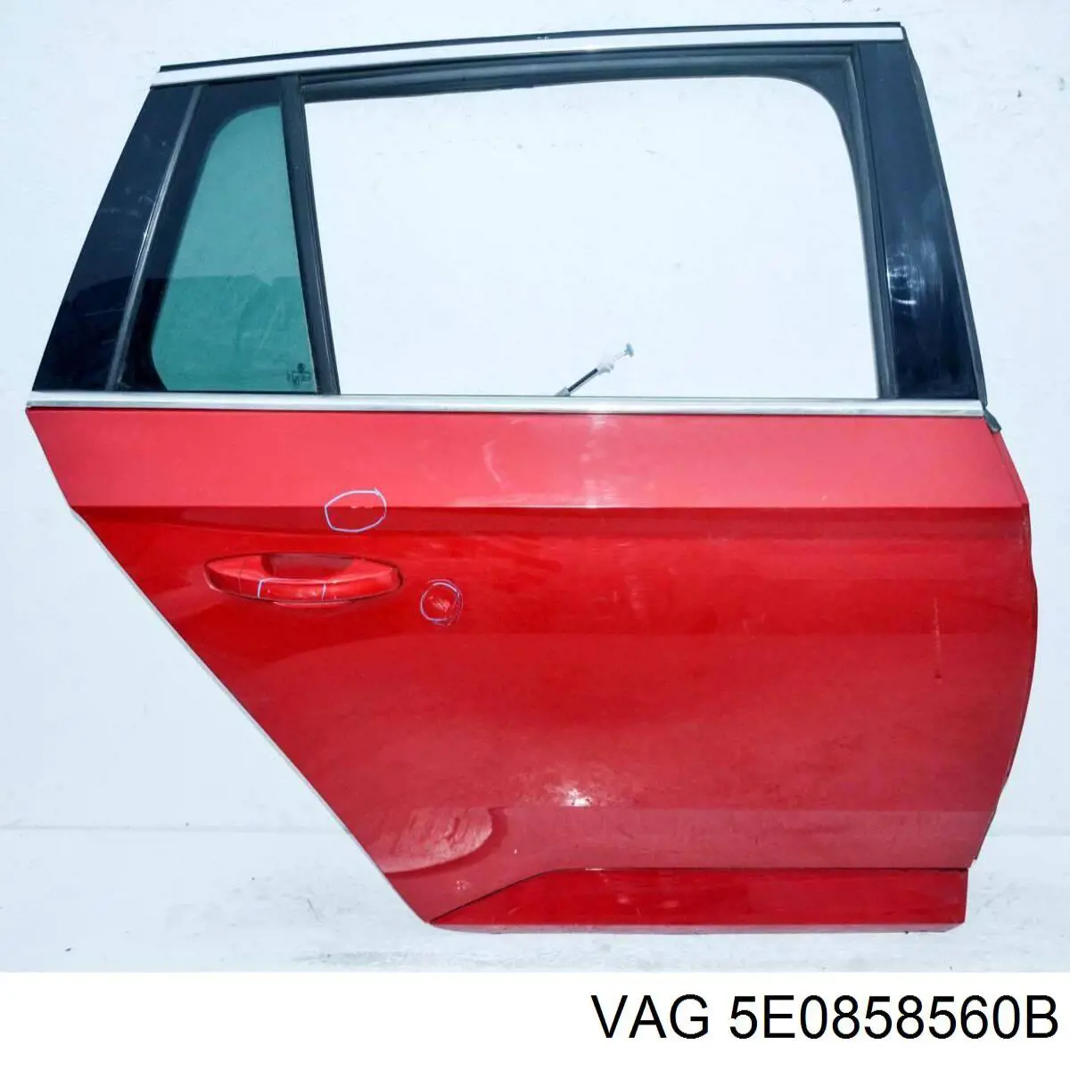 5E0858560B VAG Накладка рульової колонки