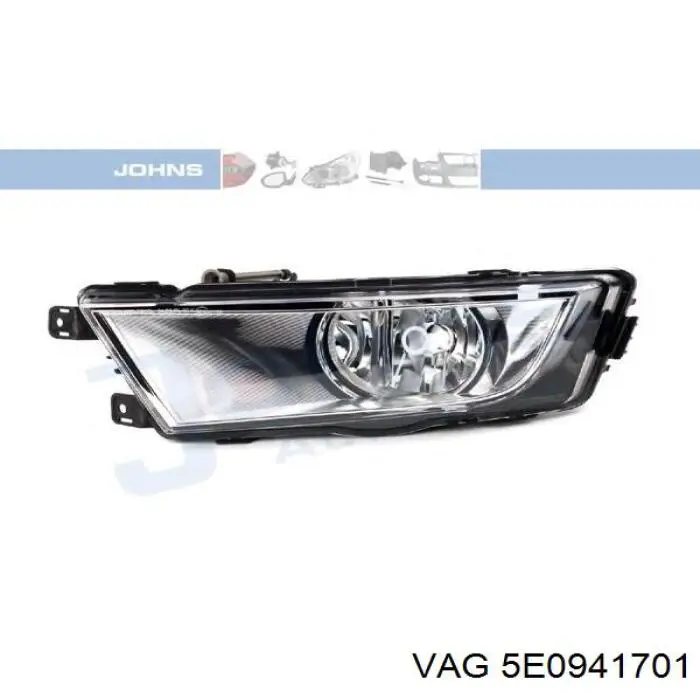 Туманка ліва VAG 5E0941701 ціна, від 28.12 USD
