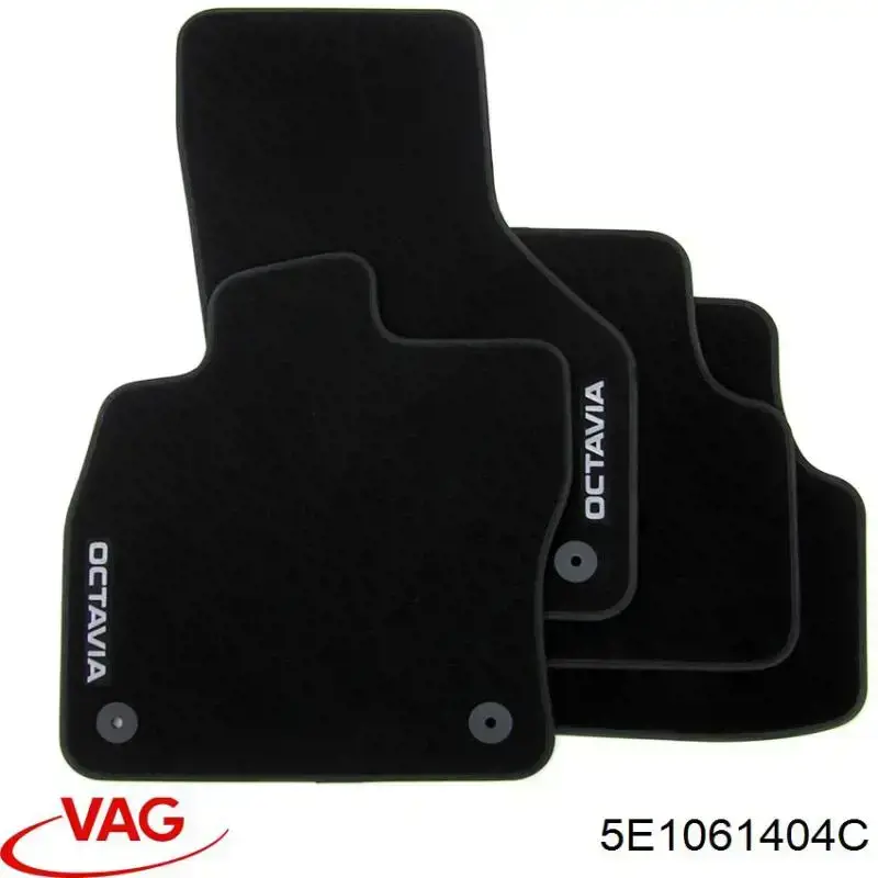Купити 5E1061404C VAG Килимки автомобільні