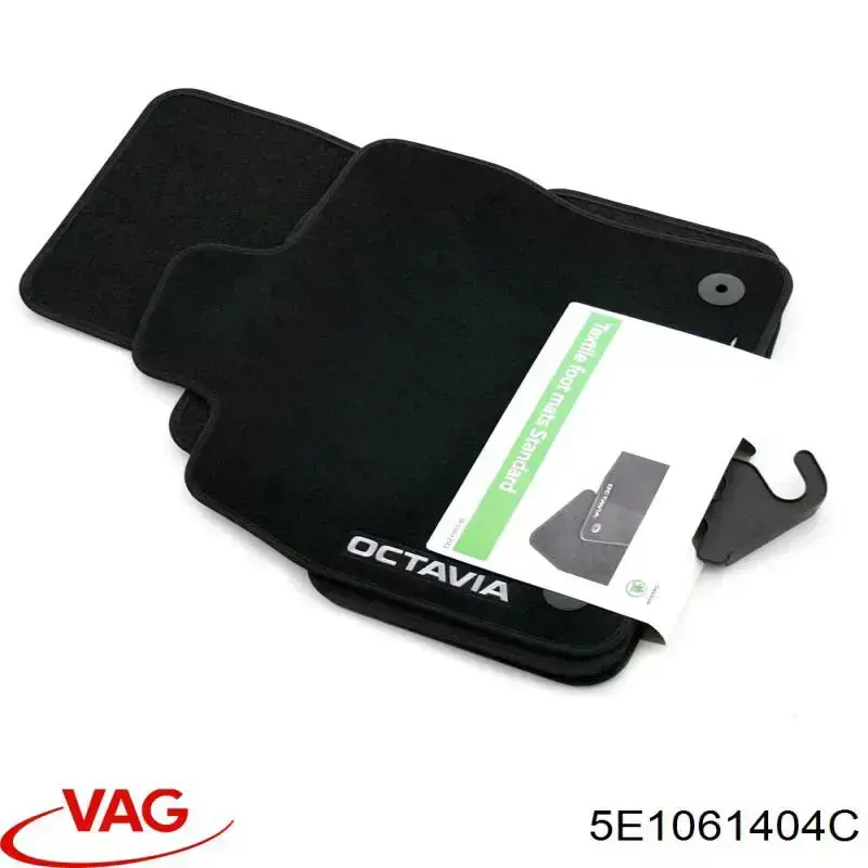 Комплект килимків VAG 5E1061404C ціна, від 81.10 USD