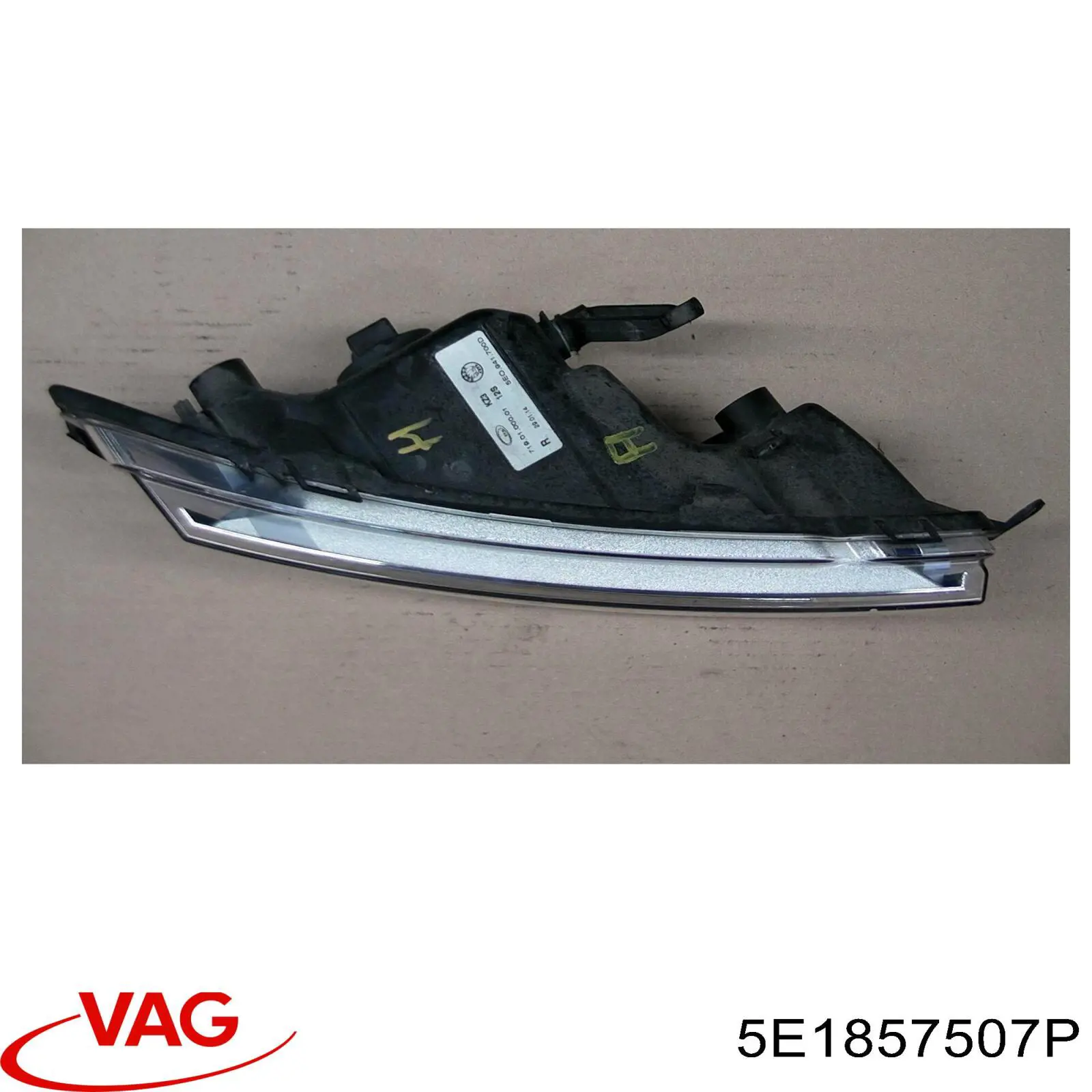 5E1857507P VAG Дзеркало заднього виду, ліве