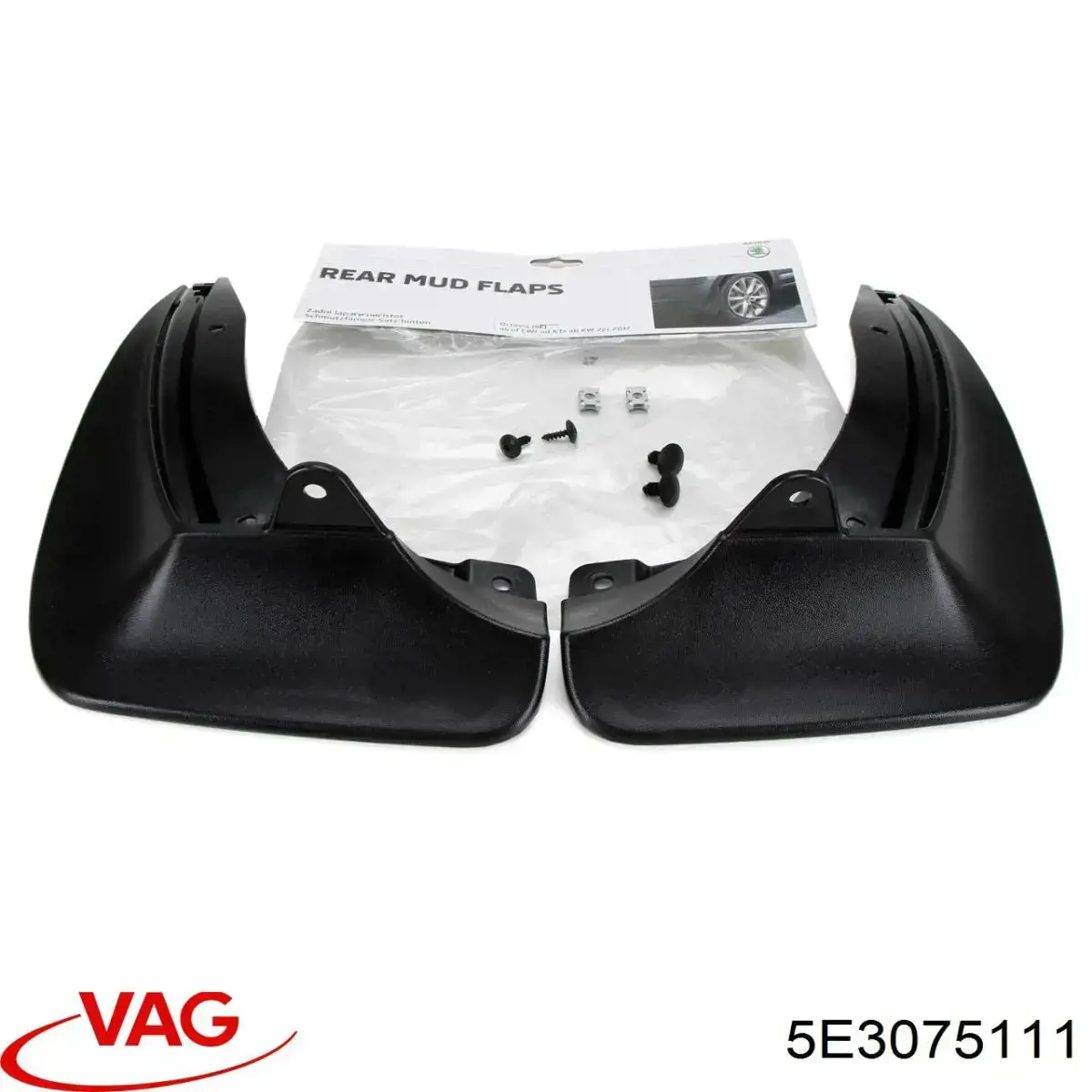 Бризковики передні, комплект VAG 5E3075111 ціна, від 18.28 USD