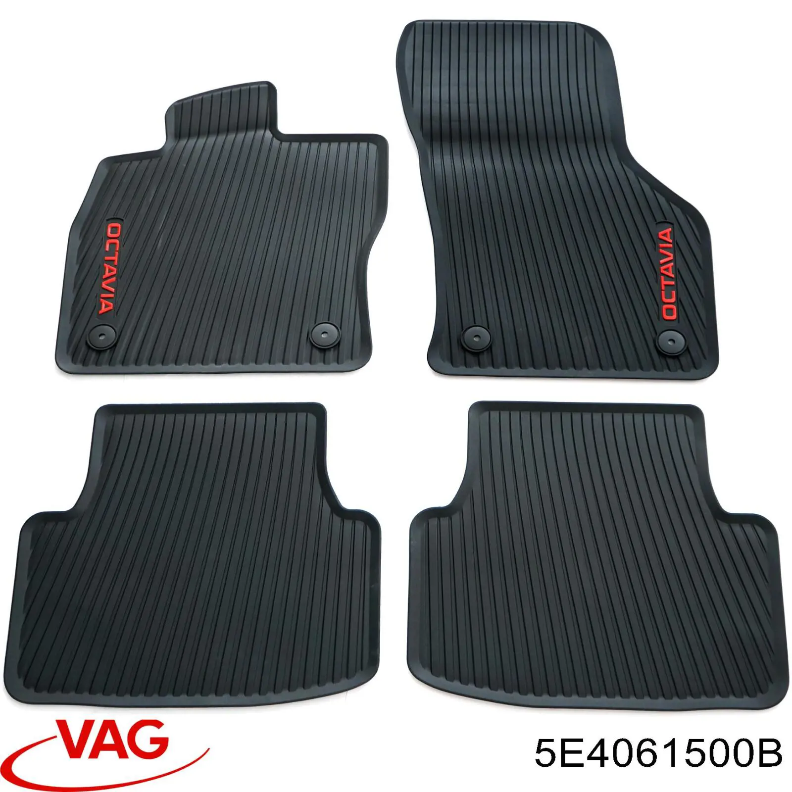 Комплект килимків VAG 5E4061500B ціна, від 74.03 USD