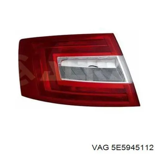 Задні ліхтарі VAG 5E5945112 ціна, від 82.35 USD