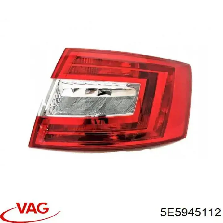 5E5945112 VAG Ліхтар задній правий