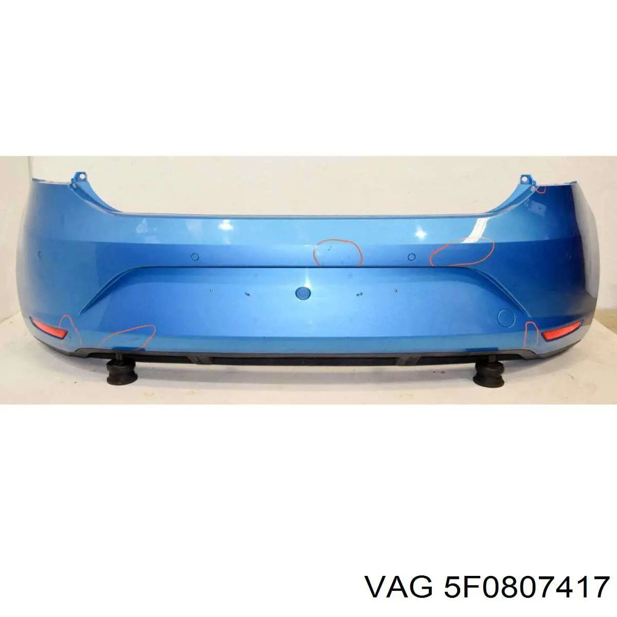 5F0807417 VAG Буфер (бампер) задній