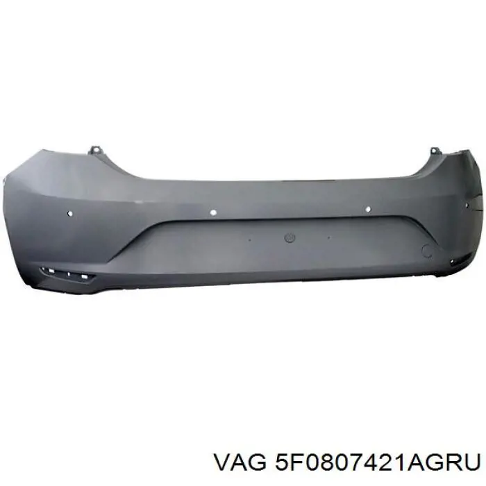 Кожух бампера заднього VAG 5F0807421AGRU ціна, від 88.74 USD