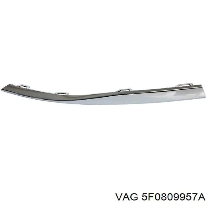Підкрилок переднього крила, лівий VAG 5F0809957A ціна, від 17.76 USD