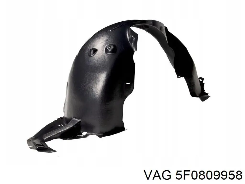 Подкрильнікі переднього крила, правий VAG 5F0809958F ціна, від 15.72 USD