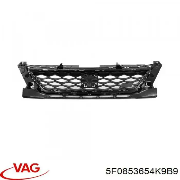 Купити 5F0853654K9B9 VAG Захисна решітка радіатора