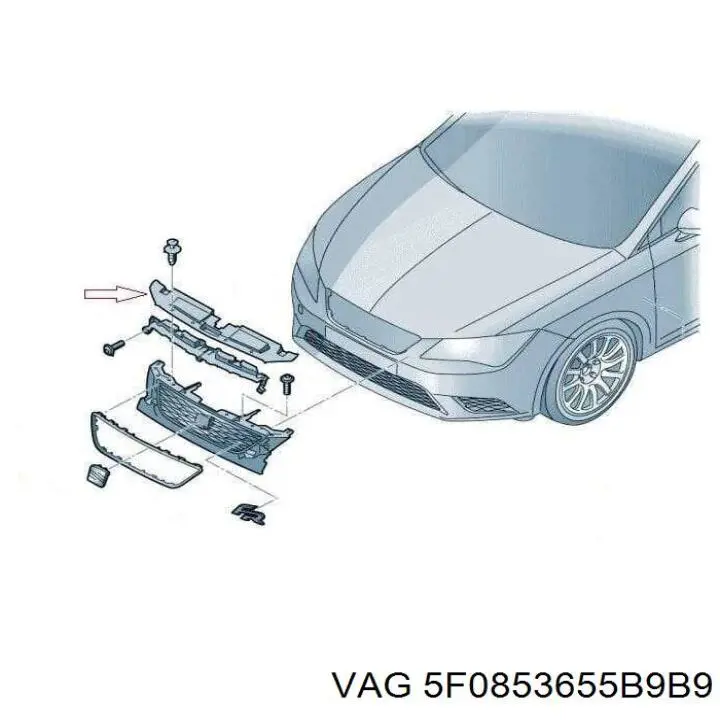 5F0853655B9B9 VAG 