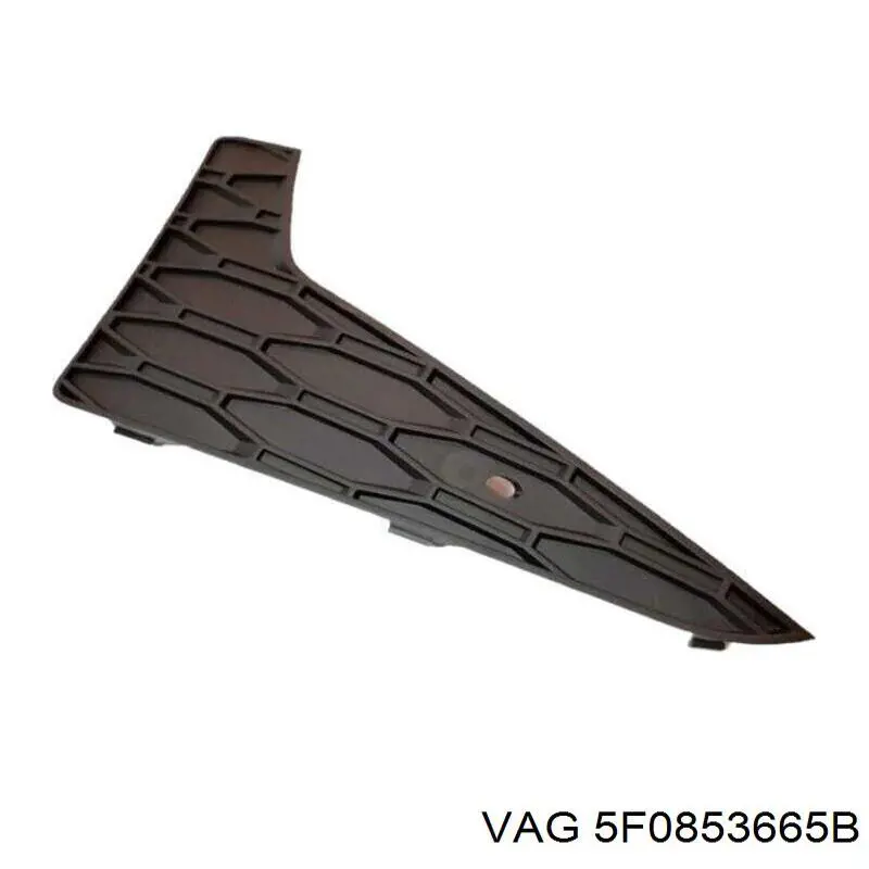 5F0853665B VAG Решітка переднього бампера, ліва