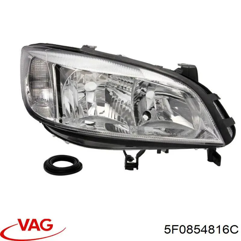 Підкрилок переднього крила, правий передній VAG 5F0854816C