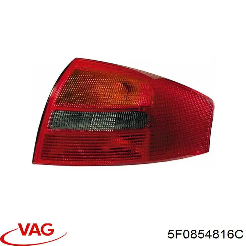 5F0854816C VAG Підкрилок переднього крила, правий передній