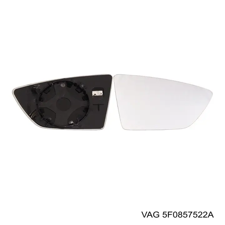 Скло дзеркала заднього виду, правого VAG 5F0857522A ціна, від 9.59 USD