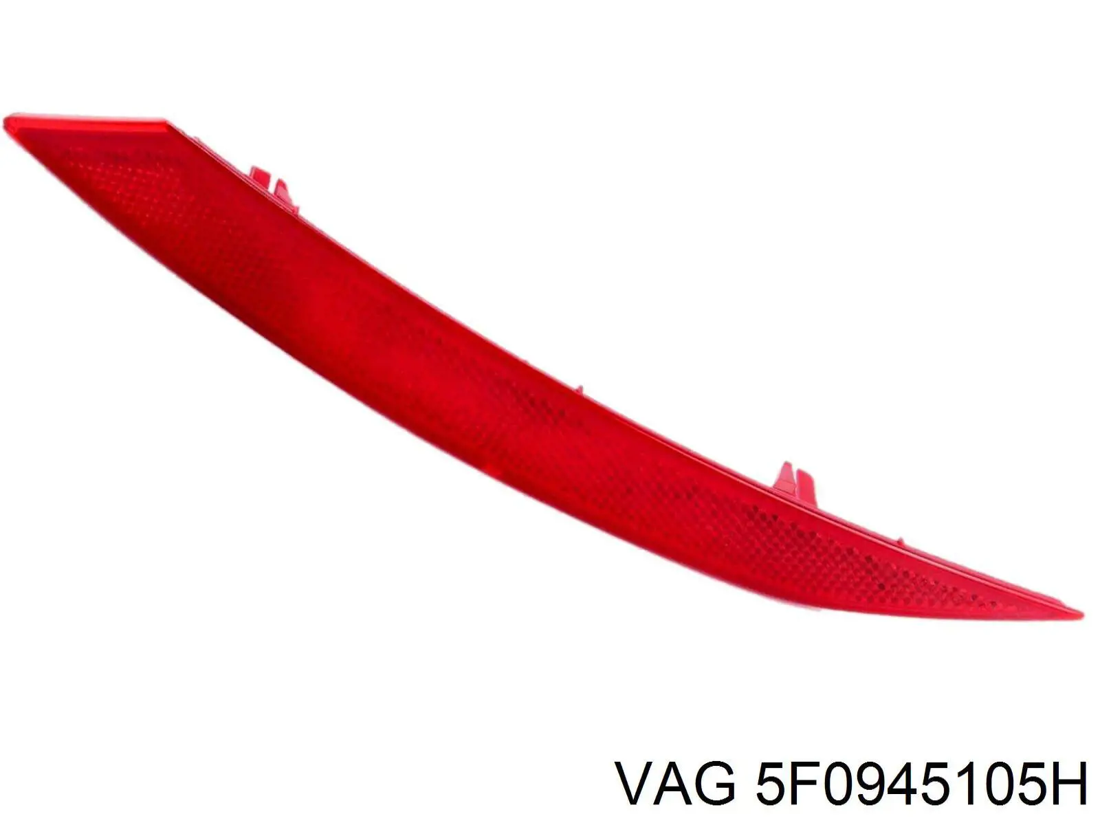 Лівий катафот заднього бампера VAG 5F0945105H ціна, від 28.31 USD
