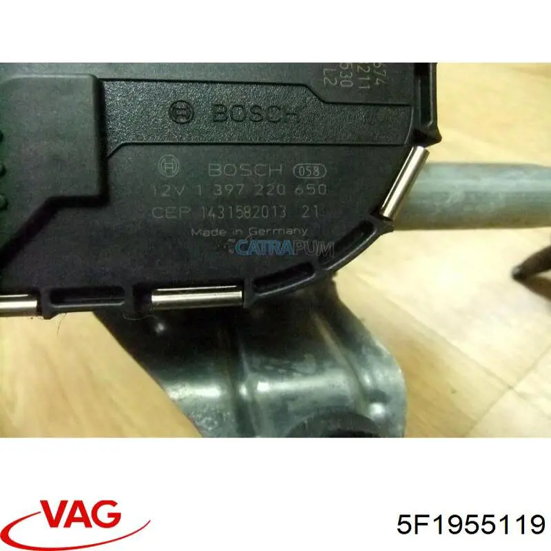 Купити 5F1955119 VAG Мотор стеклоочищувача