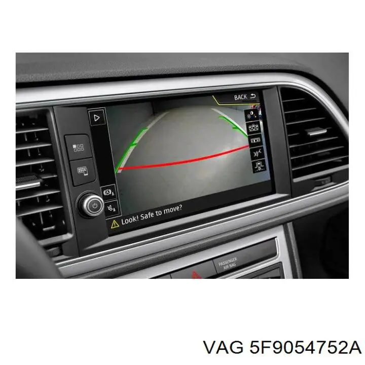 5F0054752A VAG Датчик сигналізації парковки (парктронік), передній / задній, бічний