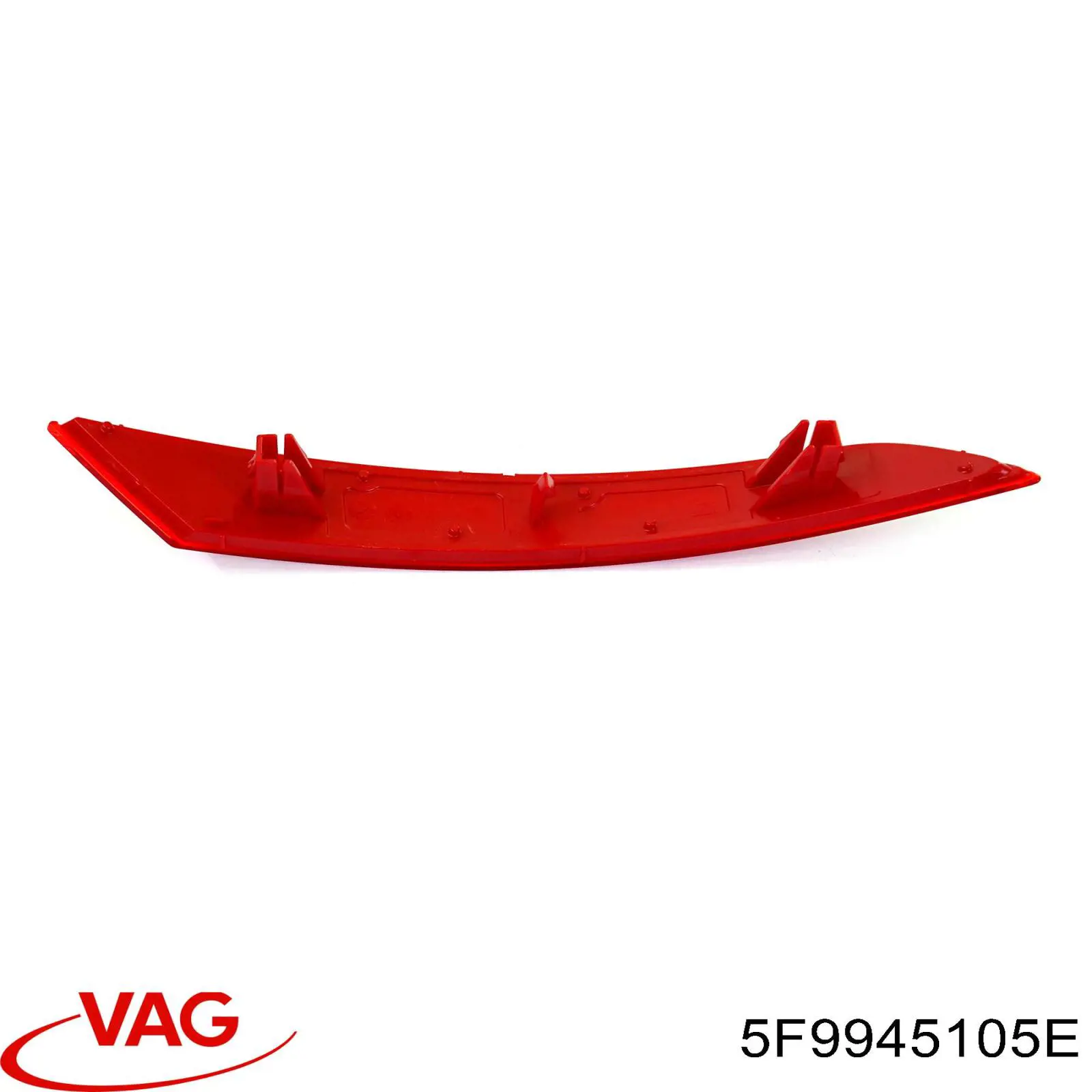 Лівий катафот заднього бампера VAG 5F9945105E ціна, від 24.46 USD