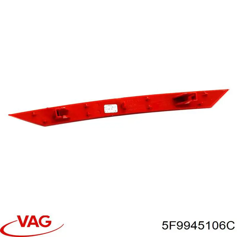 5F9945106C VAG Правий катафот бампера