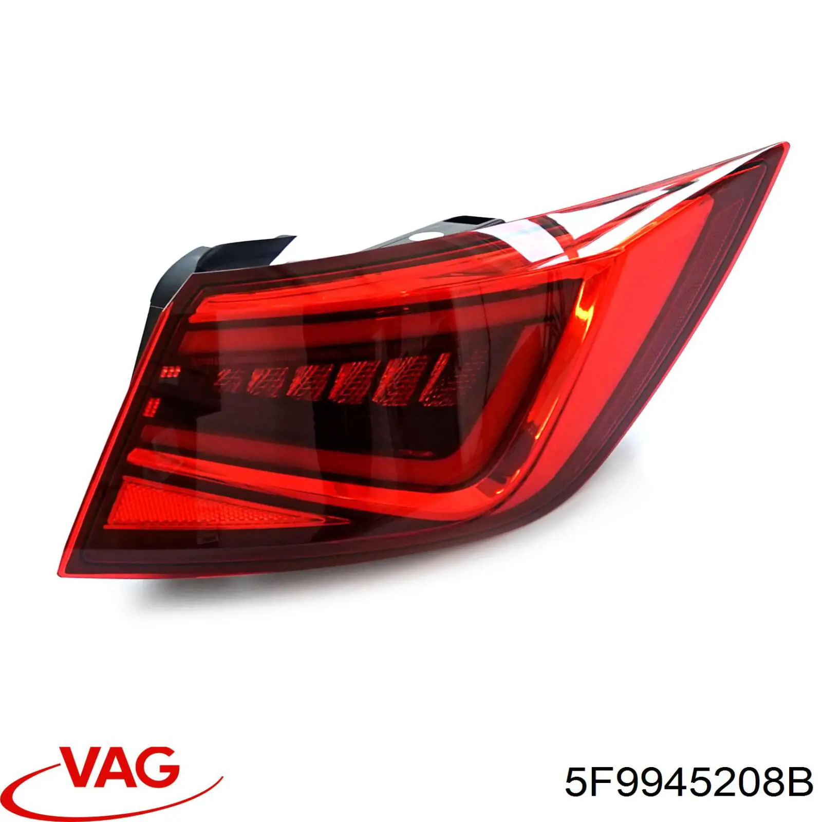 Ліхтар задній правий, зовнішній VAG 5F9945208B ціна, від 188.77 USD