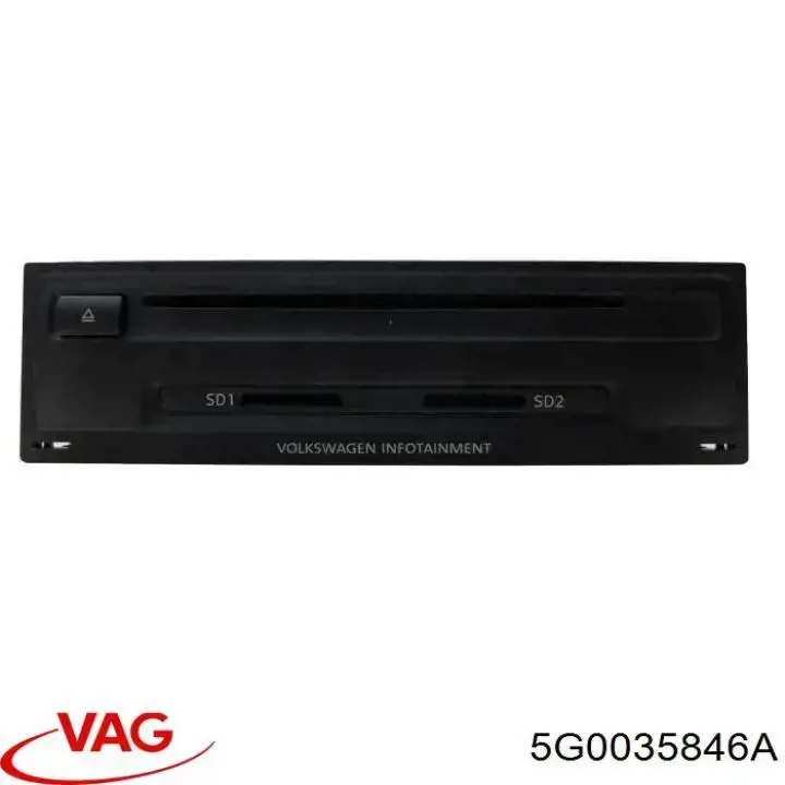  VAG 5G0035846A ціна, від 112.76 USD