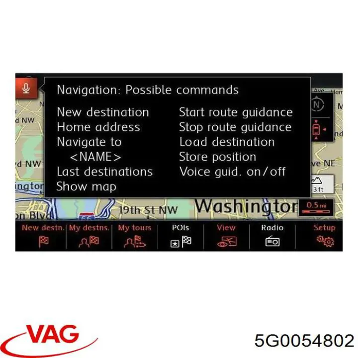 5G0054802 VAG 