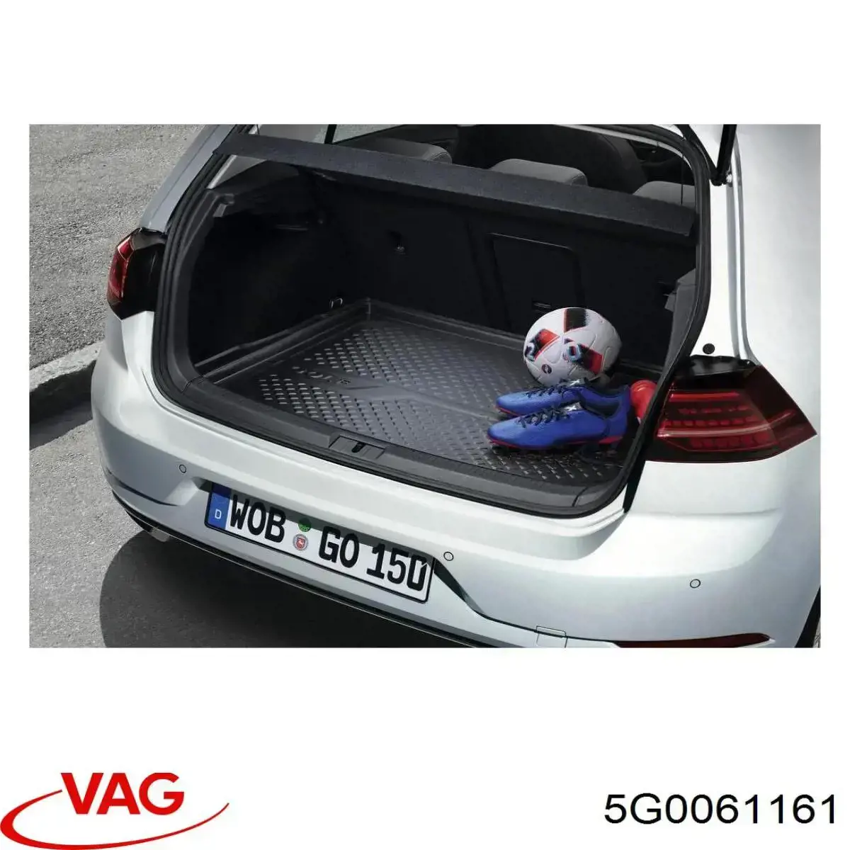 Килимок багажного відсіку VAG 5G0061161 ціна, від 51.74 USD