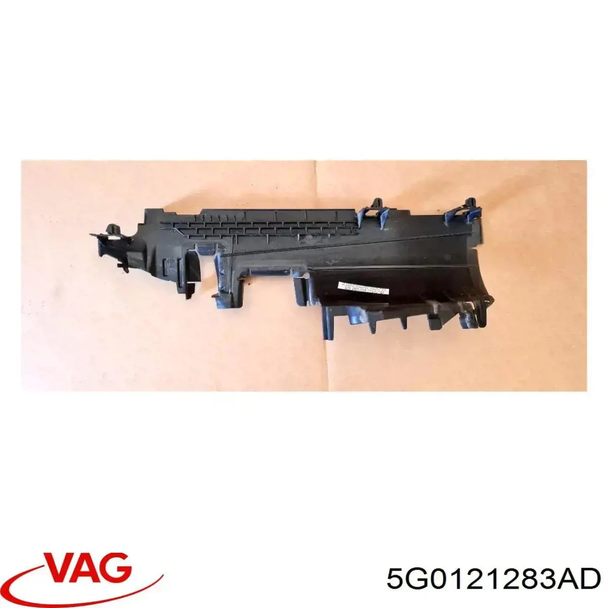 Повітропровід (дефлектор) радіатора, лівий VAG 5G0121283P ціна, від 19.50 USD