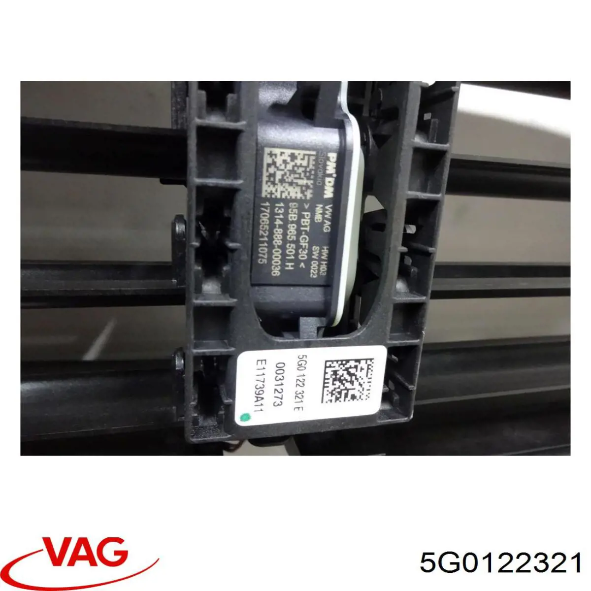 5G0122321 VAG Жалюзі радіатора охолодження