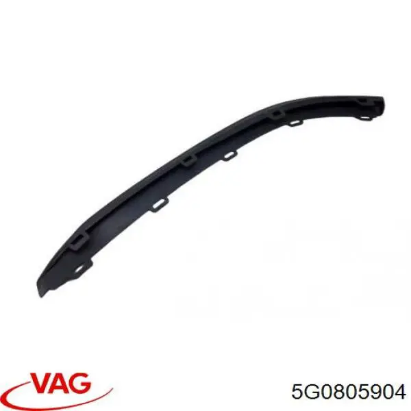 Купити 5G0805904 VAG Спойлер переднього бампера, правий