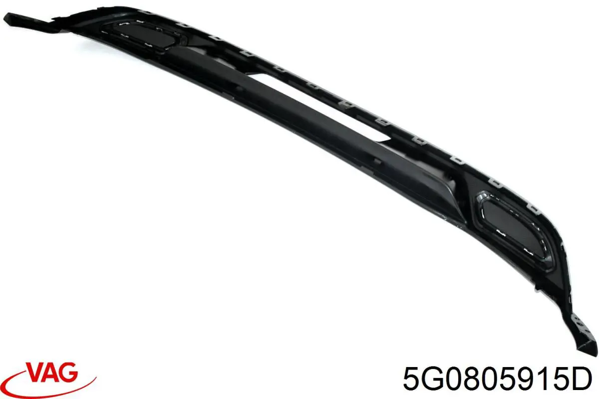 Купити 5G0805915D VAG Нижня накладка на передній бампер