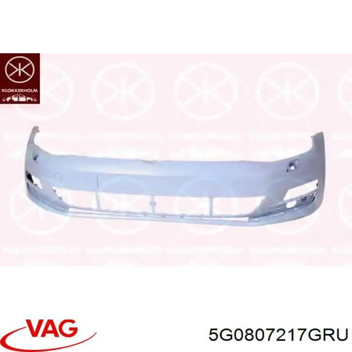 Купити 5G0807217GRU VAG Буфер (бампер) передній
