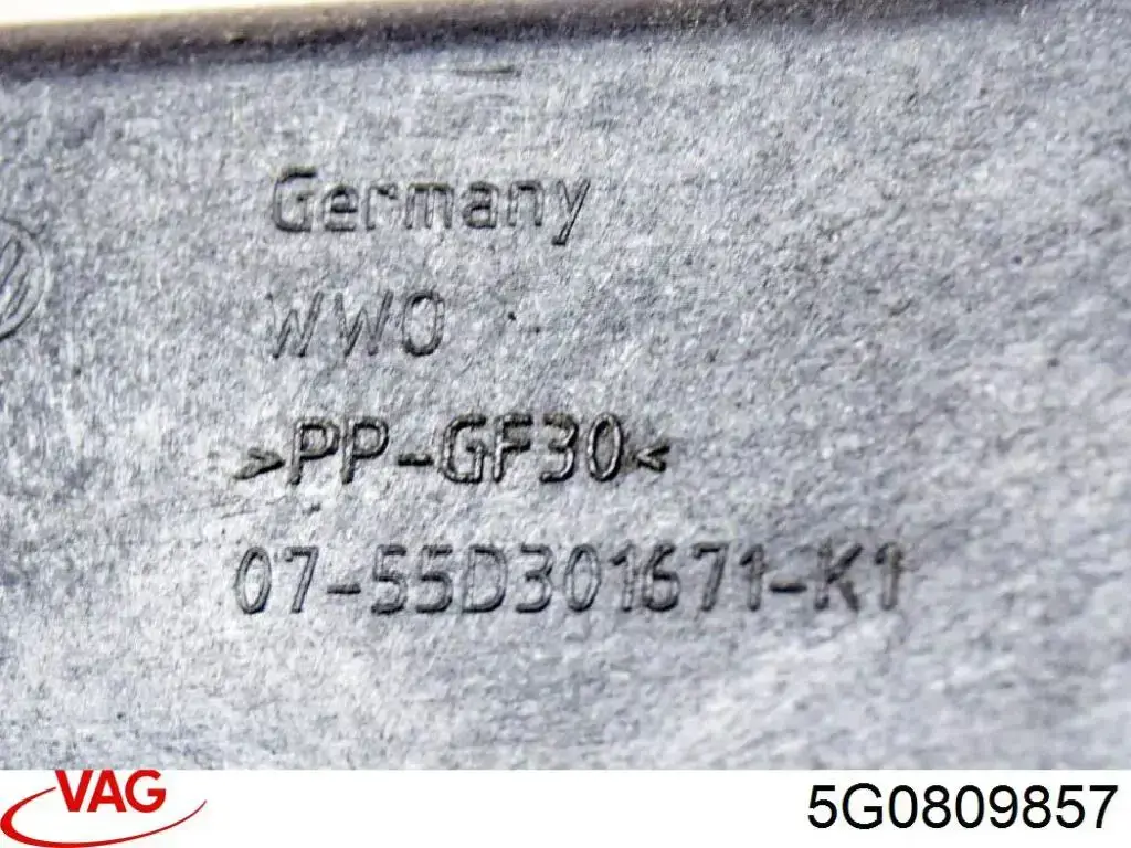 Купити 5G0809857 VAG Шланг заливної горловини, паливного бака