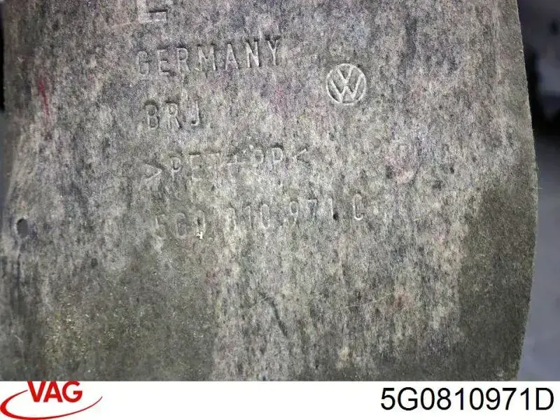 Підкрилок заднього крила, лівий 5G0810971D VAG