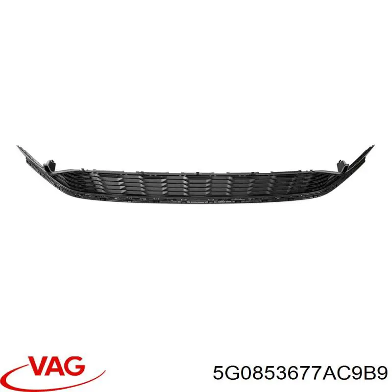 Купити 5G0853677AC9B9 VAG Решітка переднього бампера, центральна