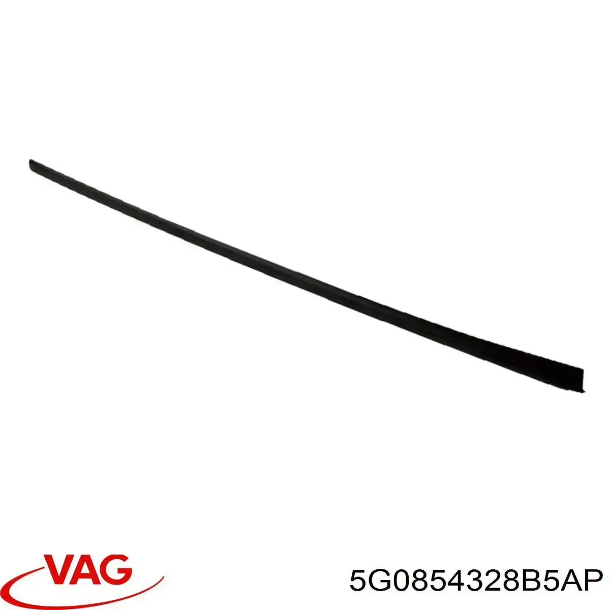 5G0854328B5AP VAG Захисна накладка переднього скла права