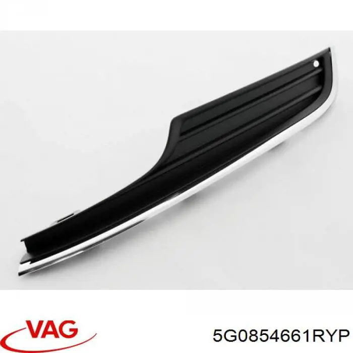 Купити 5G0854661RYP VAG Решітка переднього бампера, ліва