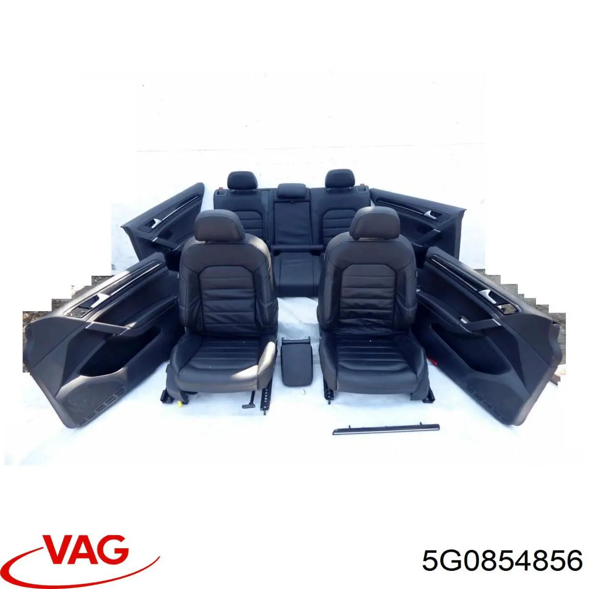 Бризковики задній, правий VAG 5G0854856 ціна, від 8.87 USD