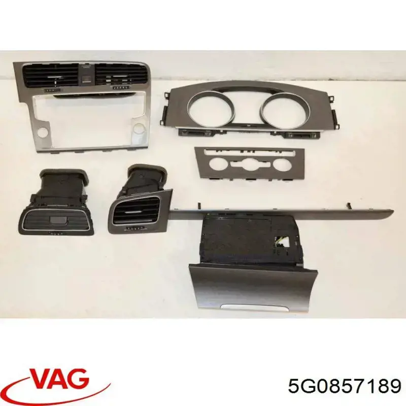 Купити 5G0857189CYC VAG Облицювання щитка приладів "торпедо"