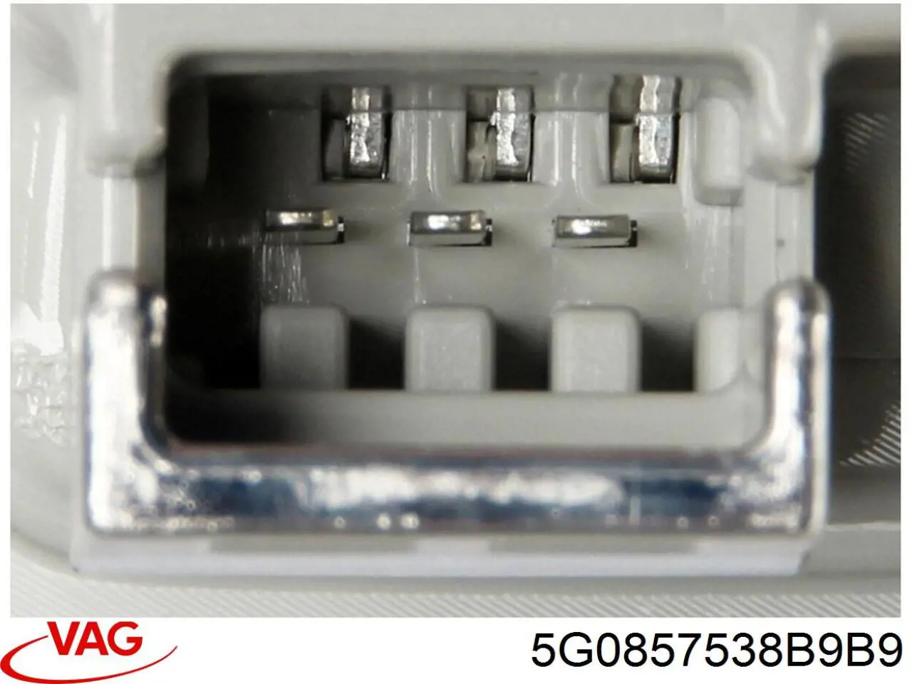 Накладка дзеркала заднього виду, ліва 5G0857538B9B9 VAG