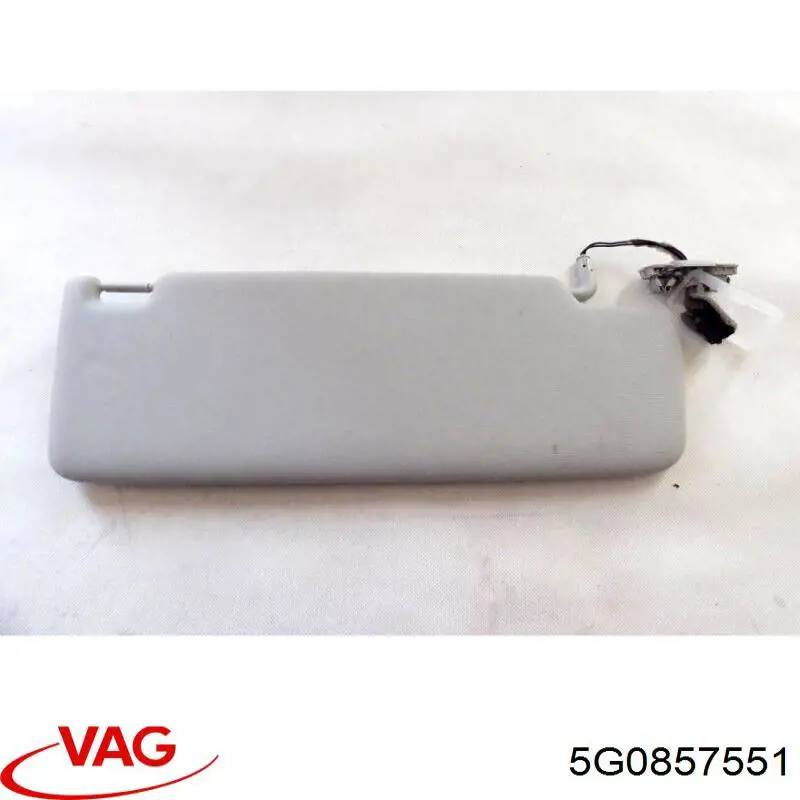 Козирок сонцезахисний автомобіля VAG 5G0857551 ціна, від 49.56 USD