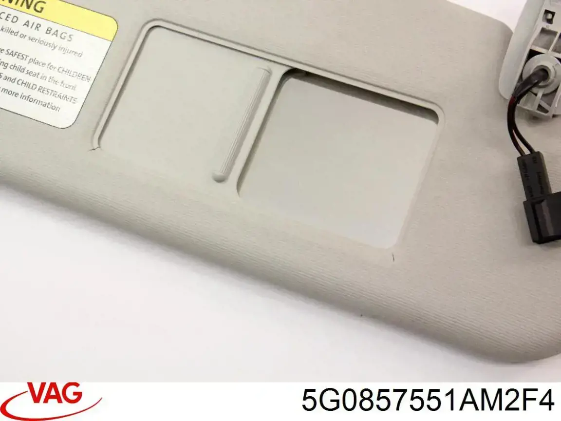 Козирок сонцезахисний автомобіля VAG 5G0857551AM2F4 ціна, від 56.43 USD