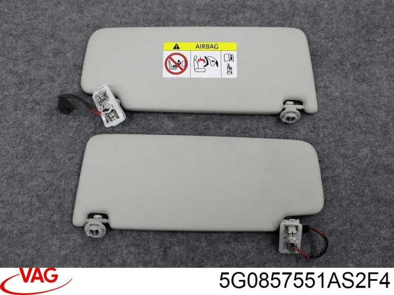 Купити 5G0857551AS2F4 VAG Козирок сонцезахисний