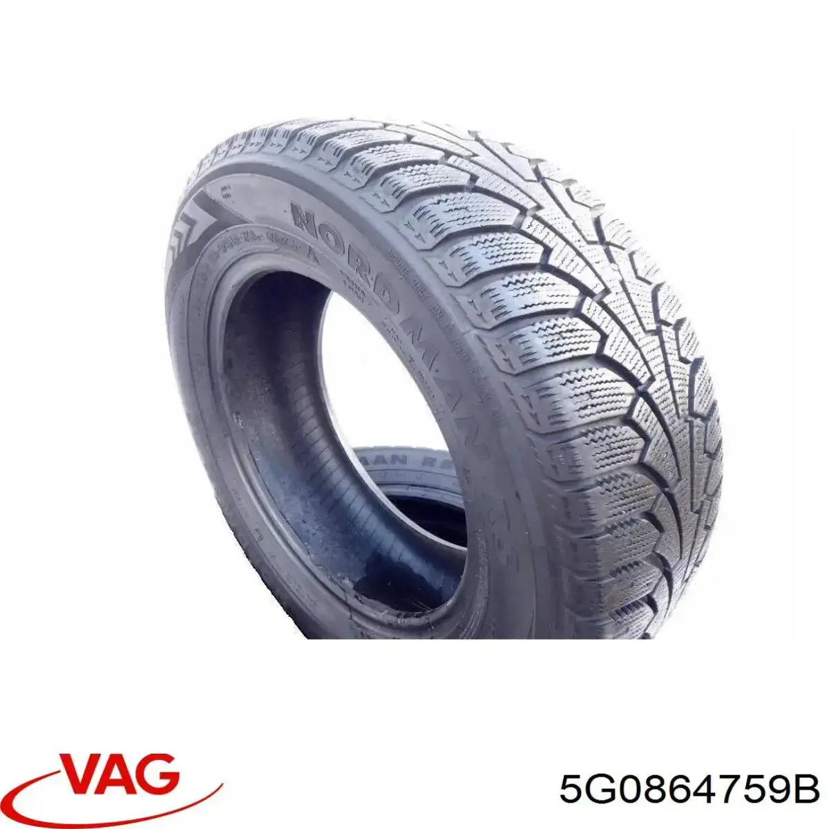 Купити 5G0864759B VAG Шумоізоляція моторного щита